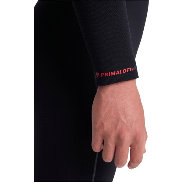 2025 Quiksilver Hommes Marathon Sessions 5/4/3mm Chest Zip à Capuche Combinaison Néoprène 25AW203501 - Black